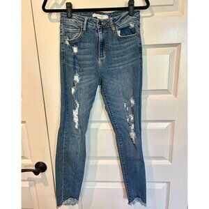 Hidden Jeans Distressed Skinny Jeans